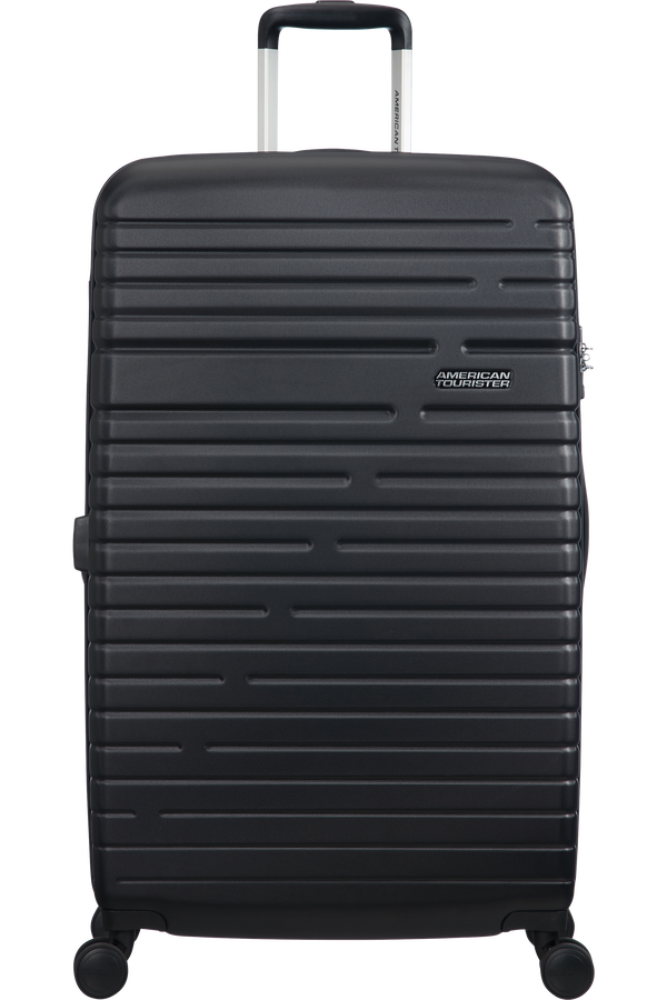 American Tourister Aero Racer Spinner Expandable 79cm  Jet Black