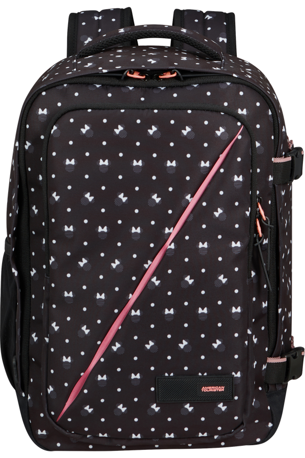 American Tourister Take2cabin Disney Casual Backpack Disney S  Minnie Urban Dots