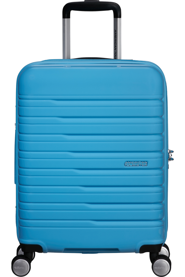 American Tourister Flashline Pop Spinner Exp TSA 55cm  Cloudy Blue