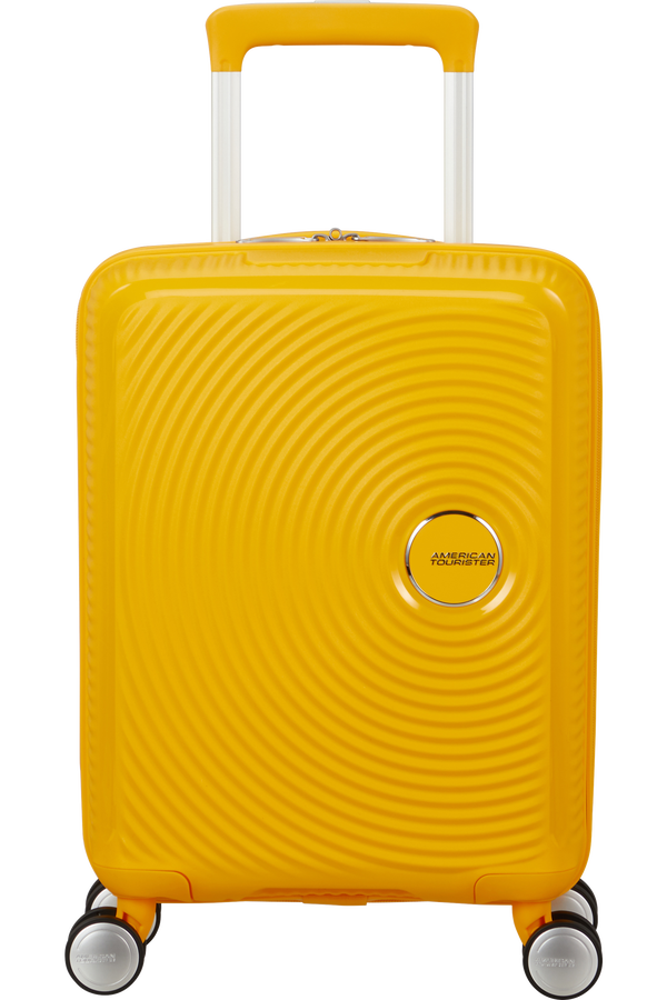 American Tourister Soundbox Mini Spinner 47cm  Jaune or