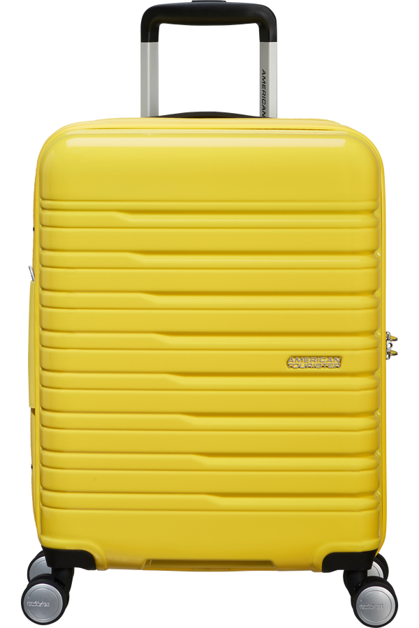 American Tourister Flashline Pop Spinner Exp TSA 55cm  Jaune citron